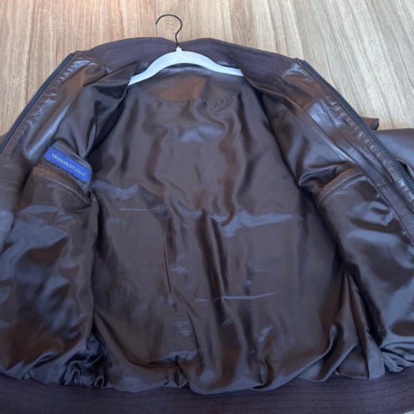 Men’s leather bomber - Picture 3 of 7